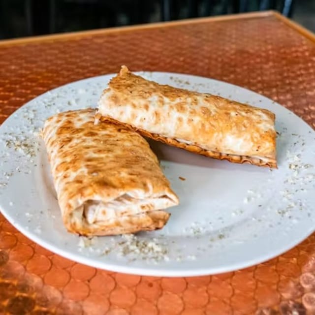 Large BBQ Chicken Wrap.