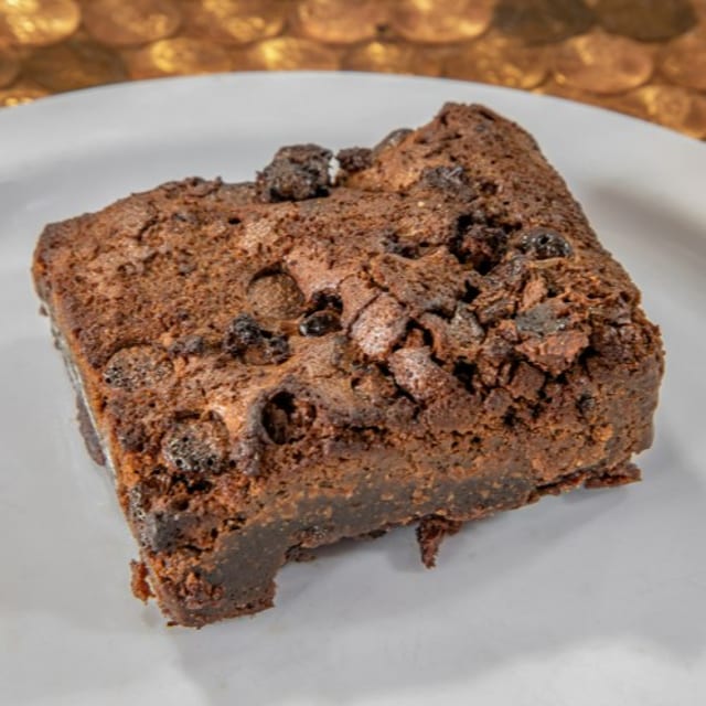 HOT Fudge Brownie.
