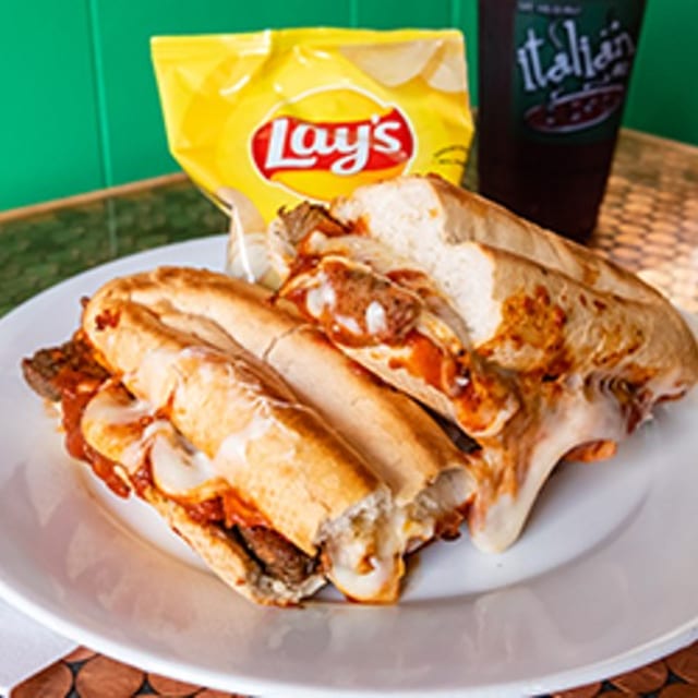 Large Italian Sausage Po’boy.