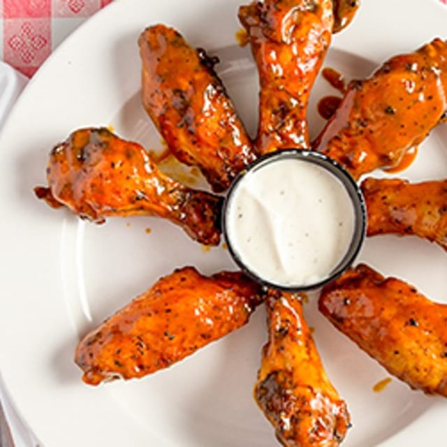 Saucy Chicken Wings.